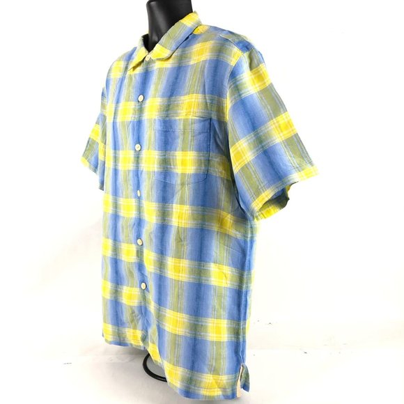 Tommy bahama Relax Mens 100% Linen Short Sleeve - Picture 3 of 6